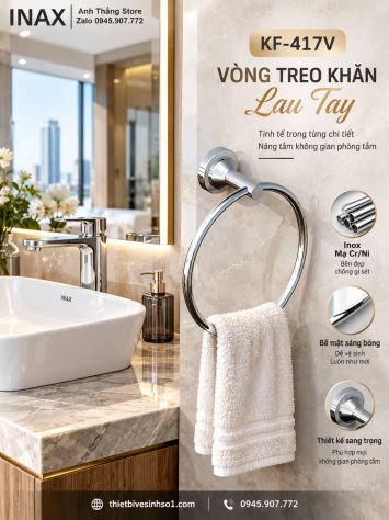 Vòng Treo Khăn Tay inax KF-417V