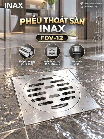 Phễu Thoát Sàn inax FDV-12