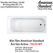 Bồn Tắm American Standard 70270-WT