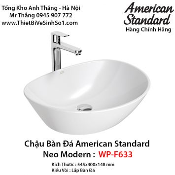 Chậu Rửa Lavabo Bàn Đá American Standard WP-F633