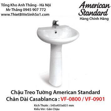 Chậu Rửa Lavabo Treo Tường American Standard VF-0800+VF-0901