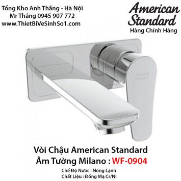 Vòi Chậu Lavabo Nóng Lạnh American Standard WF-0904