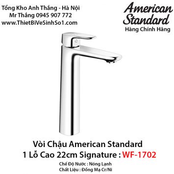 Vòi Chậu Lavabo Nóng Lạnh American Standard WF-1702