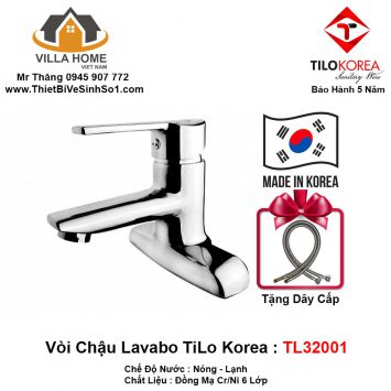 Vòi Chậu Lavabo TiLo Korea TL32001