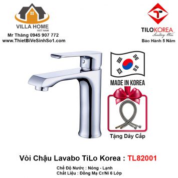 Vòi Chậu Lavabo TiLo Korea TL82001