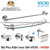 Bộ Phụ Kiện inox VICKI VK805