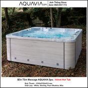 Bồn Tắm Massage AQUAVIA Spa Velvet Hot Tub