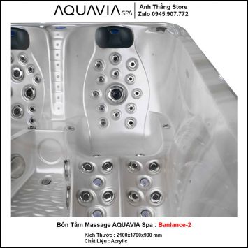 Bồn Tắm Massage AQUAVIA Spa Banlance-2