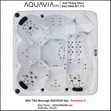 Bồn Tắm Massage AQUAVIA Spa Banlance-5