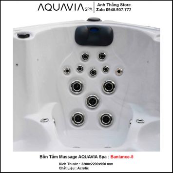 Bồn Tắm Massage AQUAVIA Spa Banlance-5