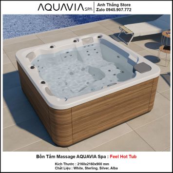 Bồn Tắm Massage AQUAVIA Spa Feel Hot Tub