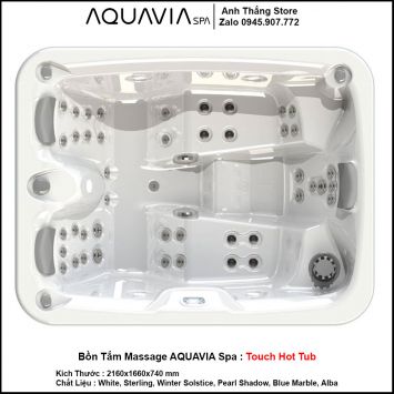 Bồn Tắm Massage AQUAVIA Spa Touch Hot Tub