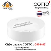 Chậu Lavabo COTTO C003407