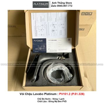 Vòi Lavabo Platinum PV101.2 (P.51.326) 2