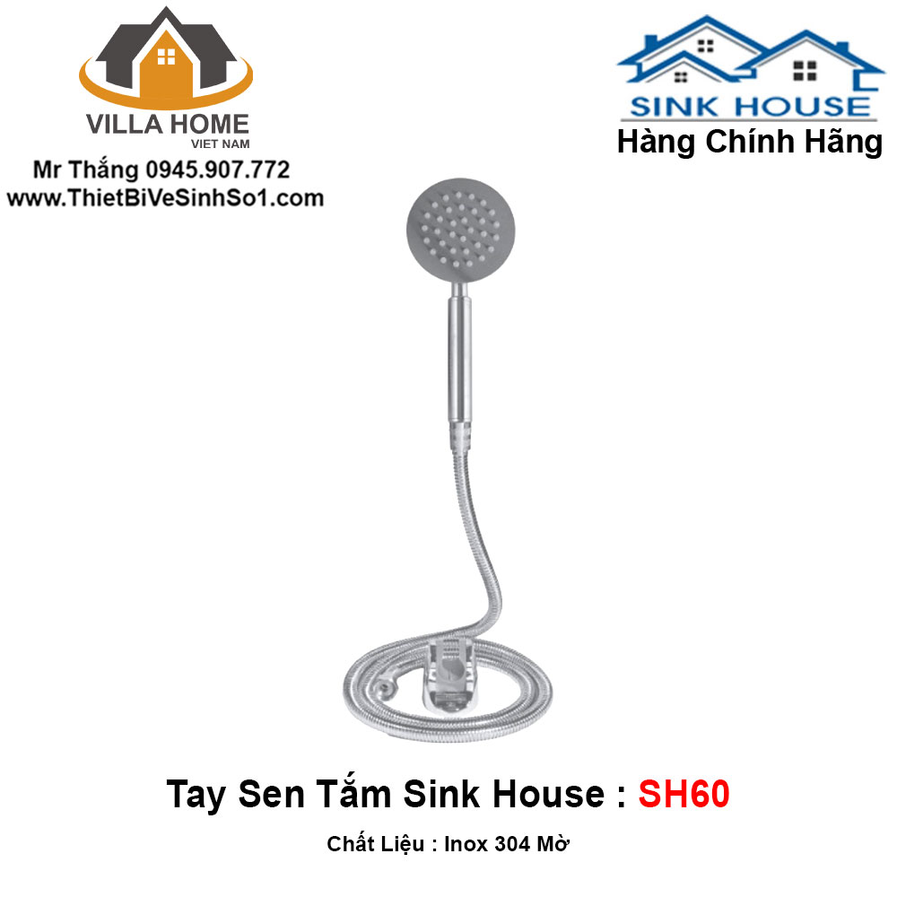 Tay Sen Tắm SINK HOUSE SH60