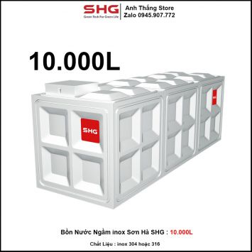Bể Nước Ngầm inox Sơn Hà SHG 10000L