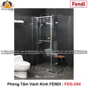 Phòng Tắm Vách Kính FENDI FDG-2X4