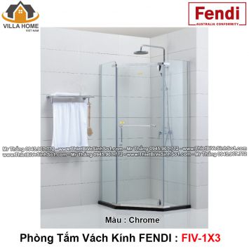 Phòng Tắm Vách Kính FENDI FIV-1X3