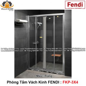 Phòng Tắm Vách Kính FENDI FKP-3X4