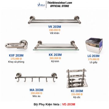 Bộ Phụ Kiện Vela VE-203M