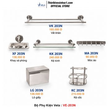 Bộ Phụ Kiện Vela VE-203N