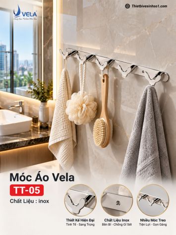 Móc Treo Quần Áo Vela TT-05