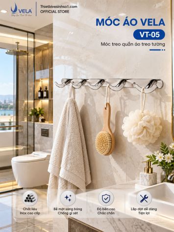 Móc Treo Quần Áo Vela VT-05