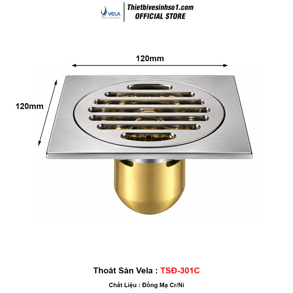 Ga Thoát Sàn Vela TSĐ-301C