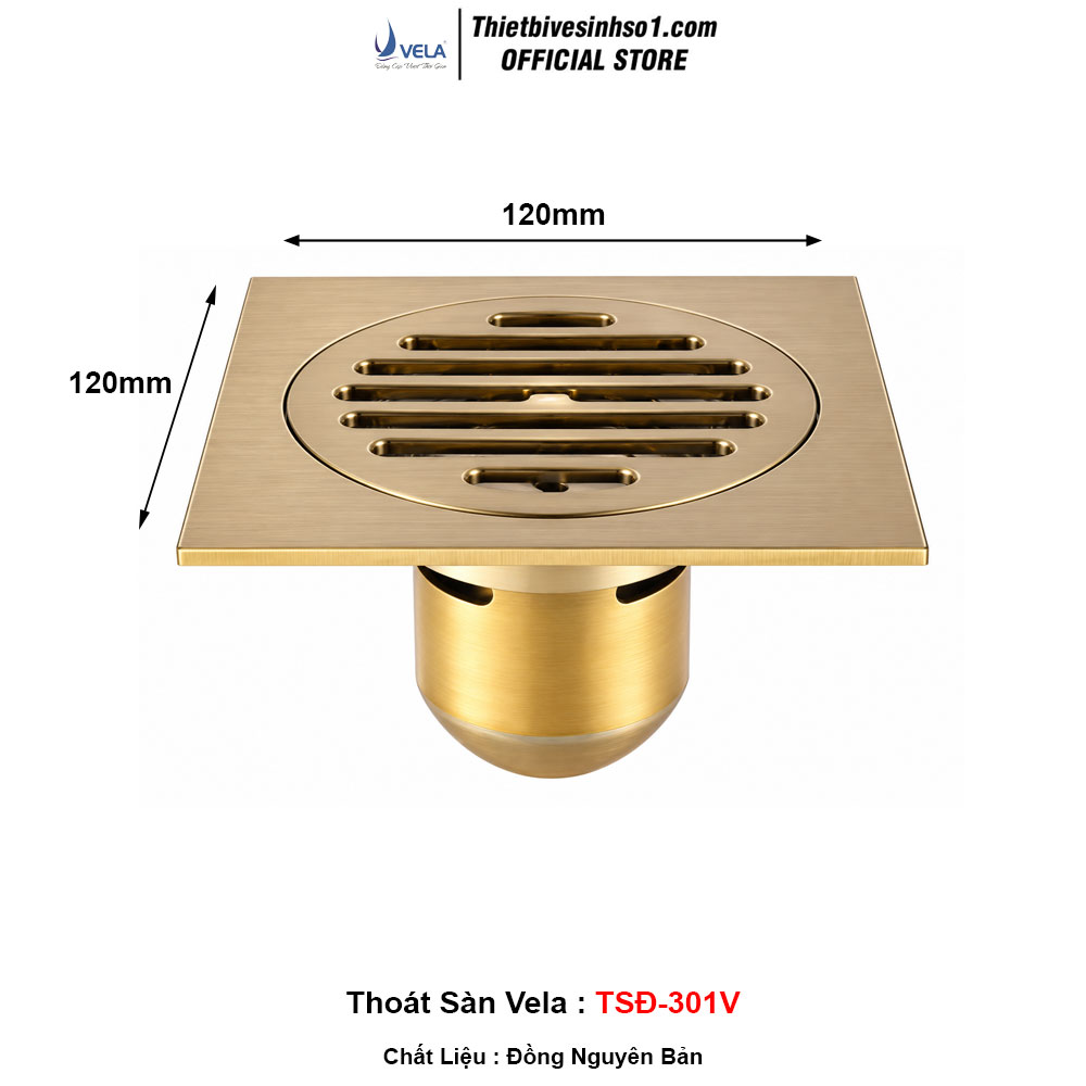 Ga Thoát Sàn Vela TSĐ-301V