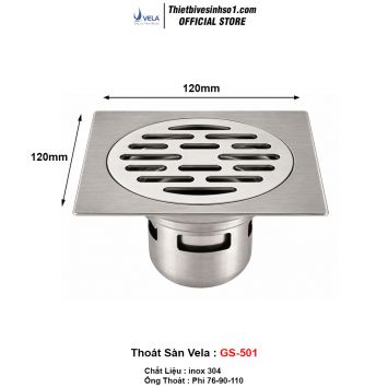 Ga Thoát Sàn Vela GS-501