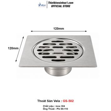 Ga Thoát Sàn Vela GS-502