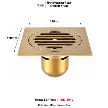 Ga Thoát Sàn Vela TSĐ-301V