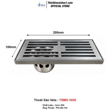 Ga Thoát Sàn Vela TSMX-1020