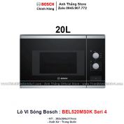 Lò Vi Sóng Bosch BEL520MS0K Seri 4