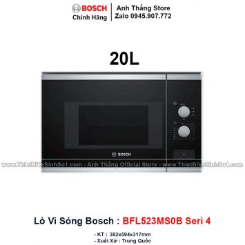 Lò Vi Sóng Bosch BFL523MS0B Seri 4