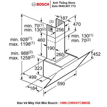 Máy Hút Mùi Bosch HMH.DWK67CM60B