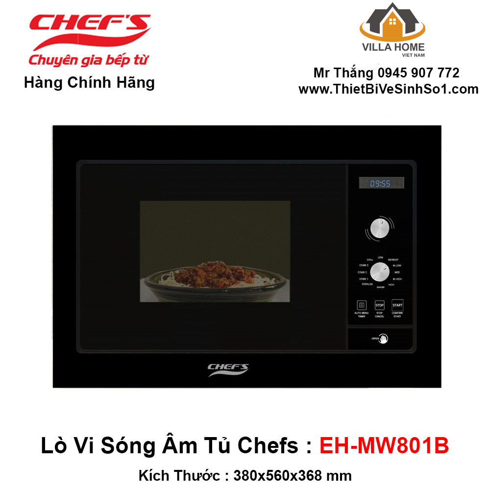 Lò Vi Sóng Chefs EH-MW801B