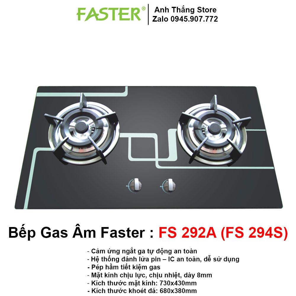 Bếp Gas Faster FS 292A (FS 294S)