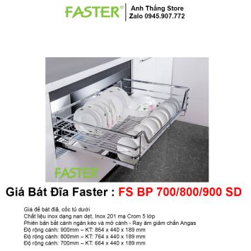 Giá Bát Đĩa Faster FS BP 900-800-700 SD