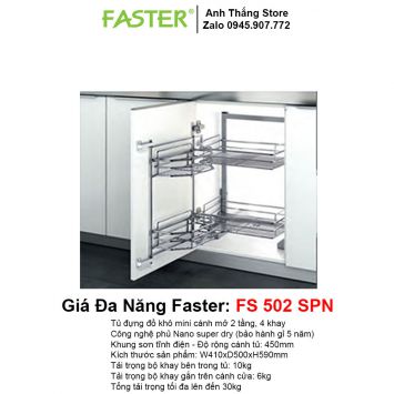 Giá Tủ Đồ Khô Faster FS 502 SPN