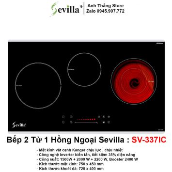 Bếp 2 Từ 1 Hồng Ngoại Sevilla SV-337IC