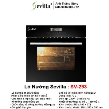 Lò Nướng Sevilla SV-293