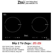 Bếp 2 Từ ZEGU ZC-23i