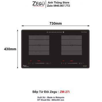 Bếp 2 Từ ZEGU ZM-27i