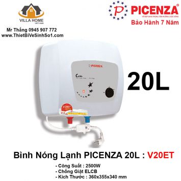 Bình Nóng Lạnh Picenza V20ET