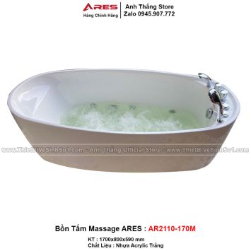 Bồn Tắm Massage Ares AR2110-170M