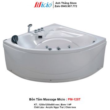 Bồn Tắm Massage Micio PM-125T