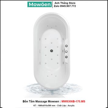 Bồn Tắm Massage Mowoen MW8306B-170.MS