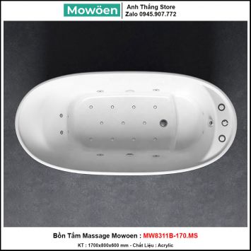 Bồn Tắm Massage Mowoen MW8311B-170.MS