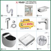 Combo Trọn Bộ Phòng Tắm Thiết Bị Vệ Sinh KRCB05